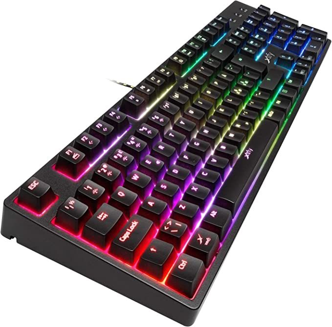 Клавіатура Xtrfy K3 Semi Mech RGB UA, Black
