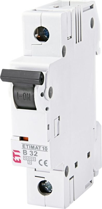 Авт. вимикач ETIMAT 10 1p B 32А (10 kA)