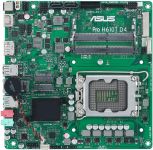 Материнcька плата ASUS PRO H610T D4-CSM s1700 H610 2xDDR4 M.2 HDMI-DP-LVDS Thin mITX