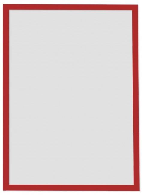 Рамки магнітні A4 червоні Magnetofix Frame Red Set