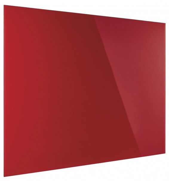 Дошка скляна магнітно-маркерна 1500x1000 червона Magnetoplan Glassboard-Red