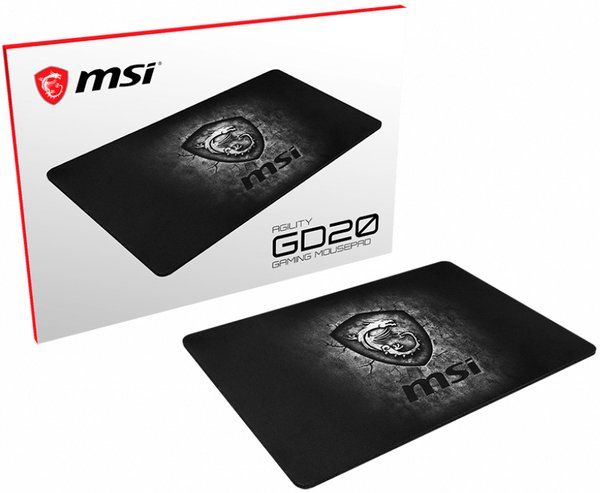 Ігрова поверхня MSI AGILITY GD20 M (320x220x5мм)
