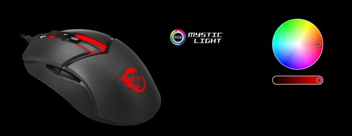 Миша MSI Clutch GM30 Black GAMING Mouse S12-0401690-D22