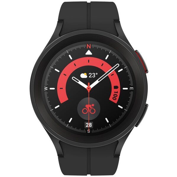 Смарт-годинник Samsung Galaxy Watch 5 Pro 45mm (R920) Black Titanium