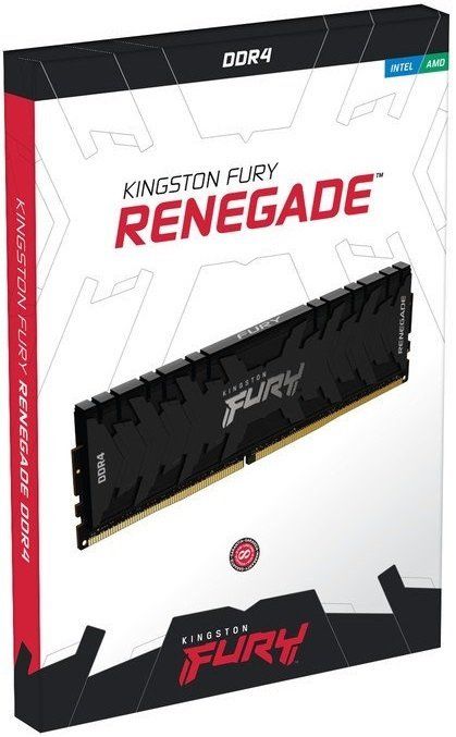 Пам'ять ПК Kingston DDR4  8GB 4000 FURY Renegade Black