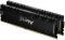 Пам'ять ПК Kingston DDR4 16GB KIT (8GBx2) 2666 FURY Renegade Black
