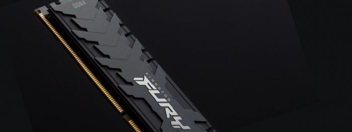 Пам'ять ПК Kingston DDR4 32GB KIT (16GBx2) 3600 FURY Renegade Black