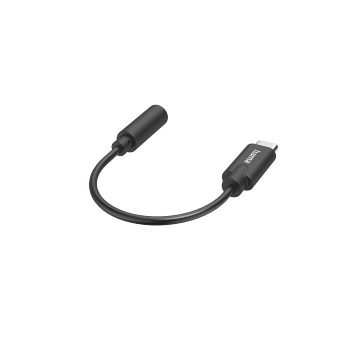 Адаптер Hama USB-C / Stereo Jack 3.5мм  Black