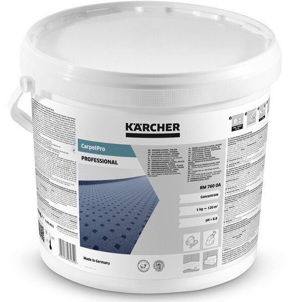 Порошковий засіб для чищення килимів Karcher "CarpetPro RM 760", 10кг
