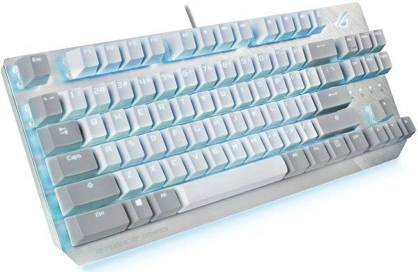 Клавіатура ASUS ROG Strix Scope NX TKL Moonlight White RD LED 84key USB EN White