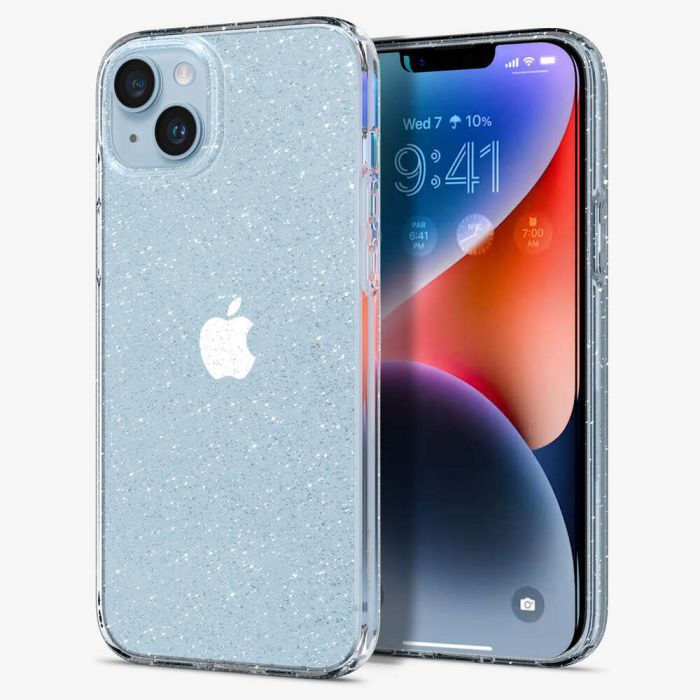 Чохол Spigen для Apple iPhone 14 Liquid Crystal Glitter, Crystal Quartz