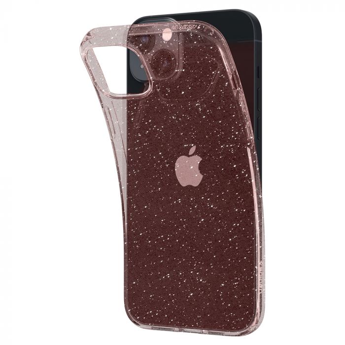 Чохол Spigen для Apple iPhone 14 Liquid Crystal Glitter, Rose Quartz