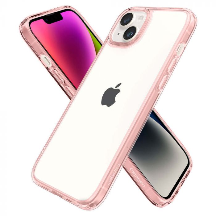 Чохол Spigen для Apple iPhone 14 Plus Ultra Hybrid, Rose Crystal