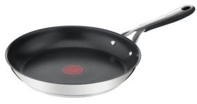 Сковорода Tefal Jamie Oliver Kitchen Essential , 28см, покриття Titanium 2Х, індукція, Thermo-Spot, нерж.сталь
