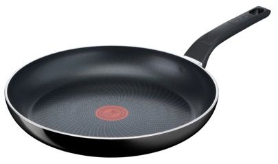 Сковорода Tefal Start&Cook, 26см, покриття Titanium, індукція, Thermo-Spot, алюм., чорний