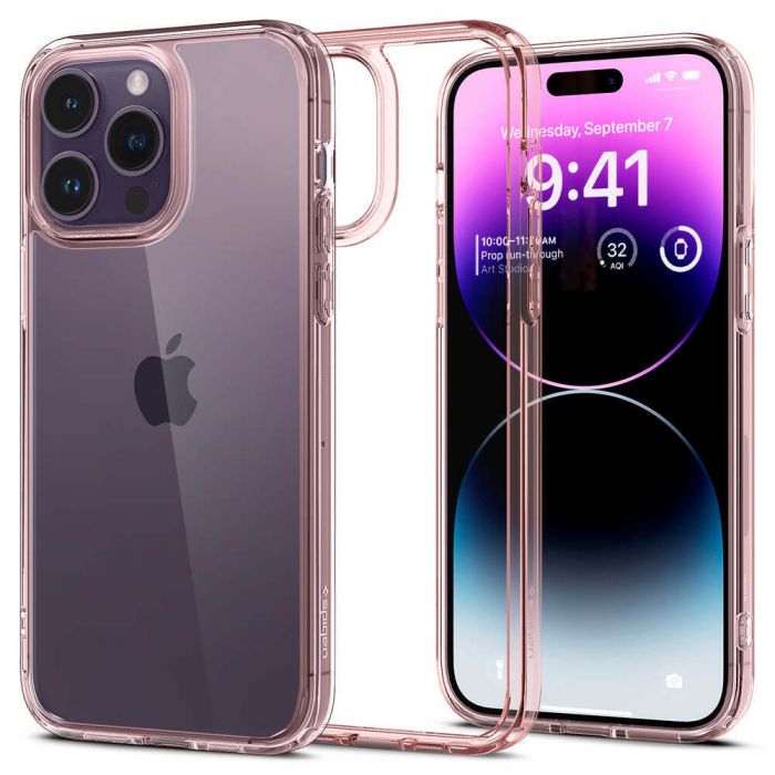 Чохол Spigen для Apple iPhone 14 Pro Max Ultra Hybrid, Rose Crystal