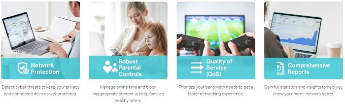 Система WiFi-Mesh TP-LINK Deco X60 AX3000, 1xGE LAN, 1xGE WAN, 1мод