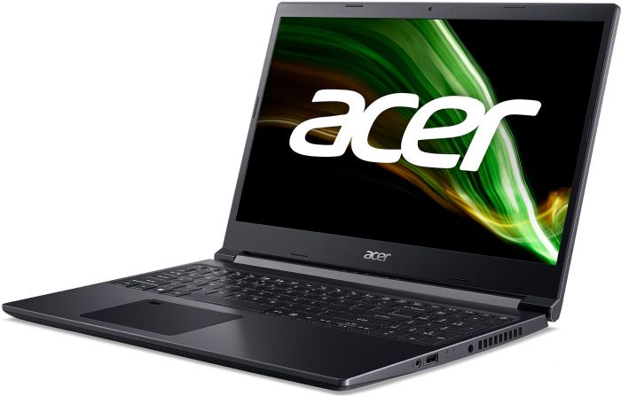 Ноутбук Acer Aspire 7 A715-51G 15.6FHD IPS/Intel i5-1240P/8/512F/NVD3050-4/Lin/Black