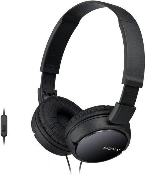 Навушники Sony MDRZX110AP On-ear Mic Чорний