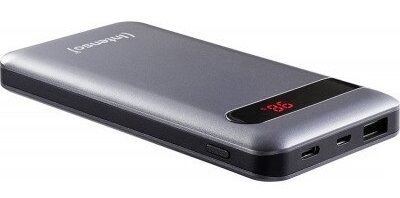 Портативний зарядний пристрій Power Bank Intenso 10000mAh 20W PD, QC Grey