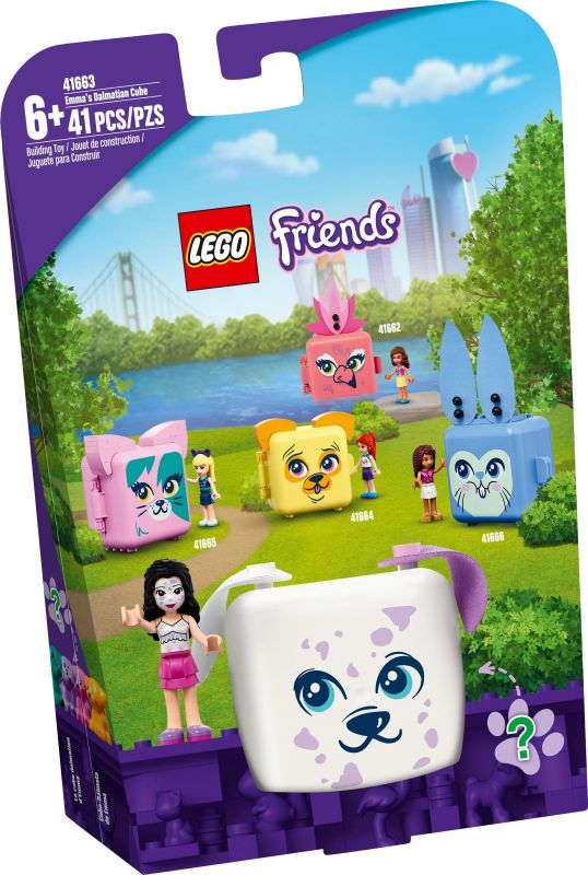 Конструктор LEGO Friends Куб-далматинець з Еммою