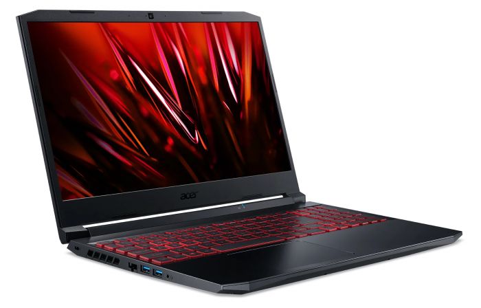 Ноутбук Acer Nitro 5 AN515-57 15.6FHD IPS 144Hz/Intel i7-11800H/16/512F/NVD1650-4/Lin/Black