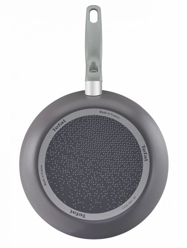 Сковорода Tefal Air Cook, 24см, покриття Titanium, Thermo-Spot, алюм., сірий