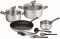 Набір посуду Tefal Daily Cook, 11предметів, нержавіюча сталь, бакеліт, скло