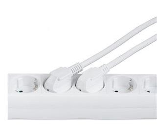 Мережевий подовжувач Hama Multiple 3XSchuko 3G*1.5мм ws 3м White