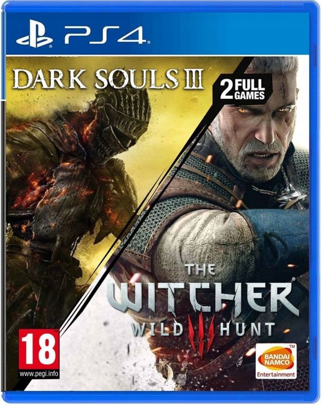 Програмний продукт на BD диску PS4 Dark Souls 3 / The Witcher 3 Wild Hunt [PS4, Russian subtitles]