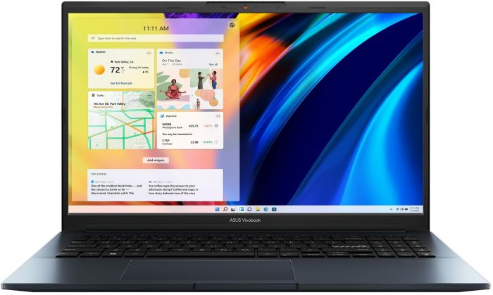 Ноутбук ASUS Vivobook Pro K6500ZC-HN363 15.6FHD IPS/Intel i5-12450H/16/512F/NVD3050-4/noOS/Blue
