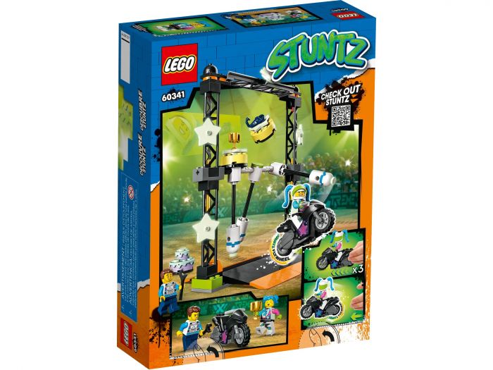 Конструктор LEGO City Stuntz Каскадерське завдання «Нокдаун»