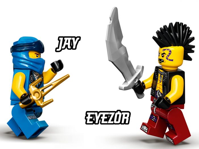 Конструктор LEGO Ninjago Електричний робот Джея