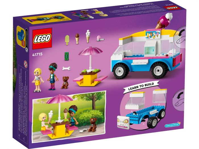 Конструктор LEGO LEGO Friends Фургон із морозивом