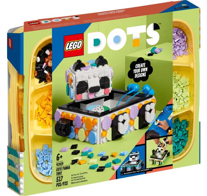 Конструктор LEGO DOTS Шухляда з милою пандою