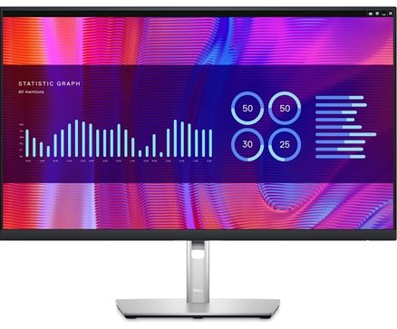 Монітор LCD 27" DELL P2723DE HDMI, 2xDP, USB-C, RJ-45, IPS, 2560x1440, 99%sRGB, Pivot