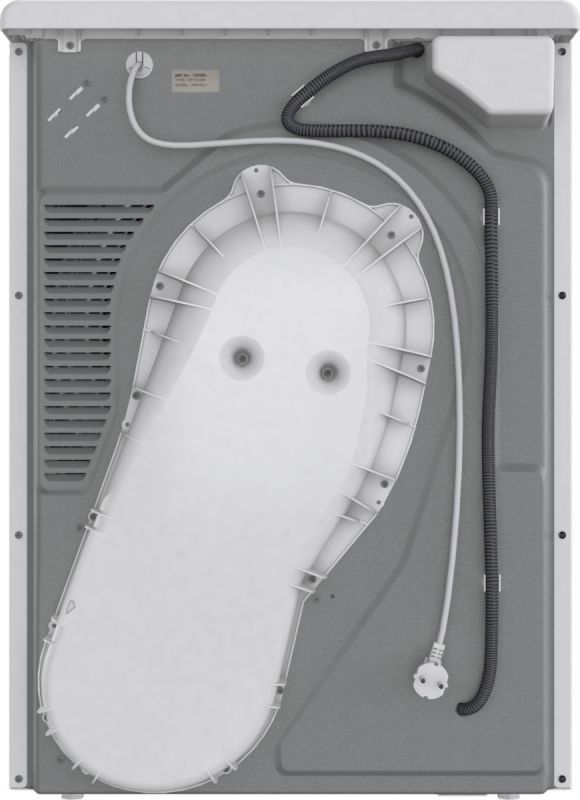 Сушильна машина Gorenje DNE82/GN тепловий насос, 8кг, A++, 60см, дисплей, білий