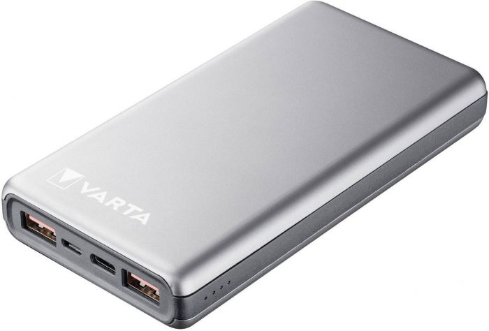 Універсальна літієва батарея Power Bank Varta Fast Energy 15000mAh Gray