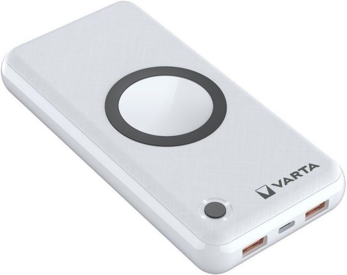 Універсальна літієва батарея Power Bank Varta 20000 mAh, Wireless, 2xUSB-A/1xUSB-C, QC 3.0, Power Delivery