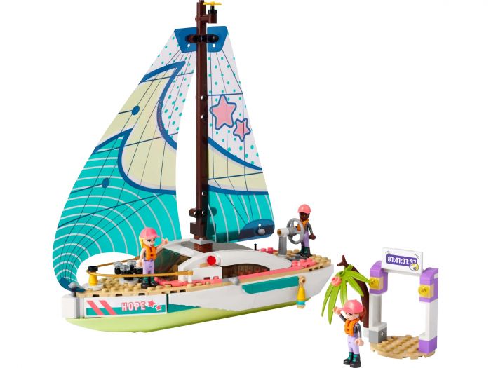 Конструктор LEGO Friends Пригоди Стефані на вітрильному човні