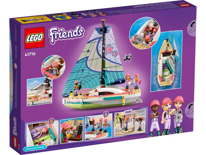 Конструктор LEGO Friends Пригоди Стефані на вітрильному човні