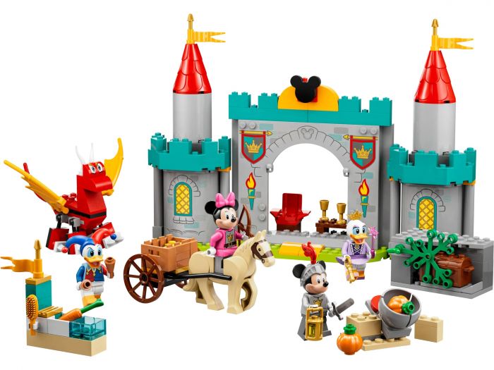 Конструктор LEGO Mickey and Friends Міккі та друзі — захисники замку