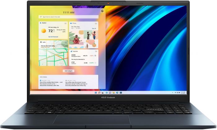 Ноутбук ASUS Vivobook Pro M6500QE-MA019 15.6 2.8K OLED/AMD R5-5600H/16/512F/NVD3050Ti-4/noOS/Blue