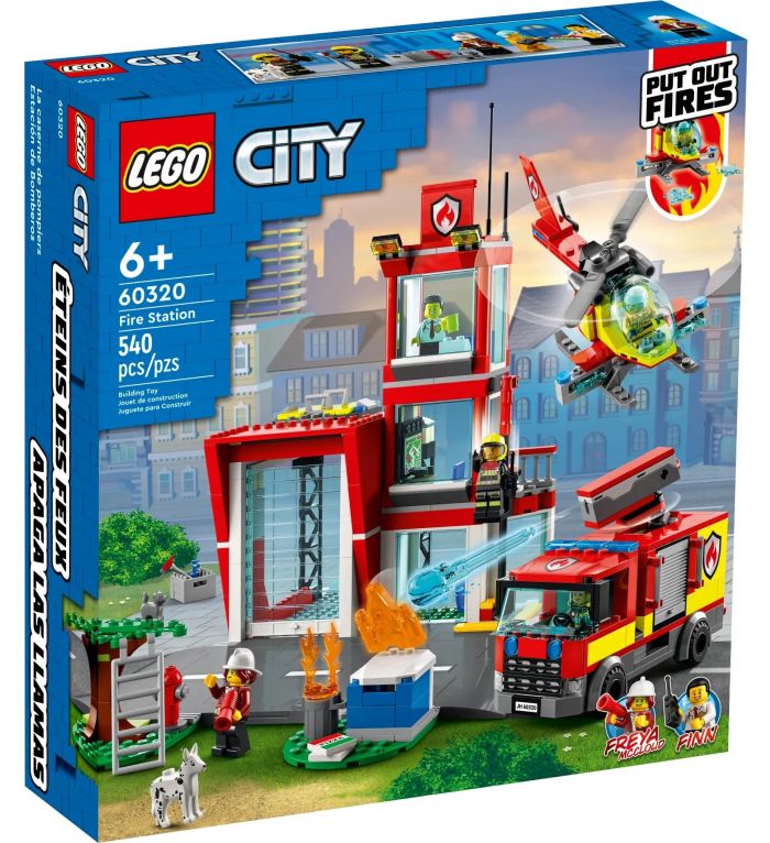 Конструктор LEGO City Пожежне депо