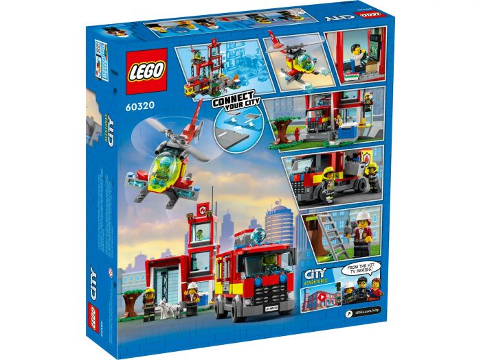 Конструктор LEGO City Пожежне депо