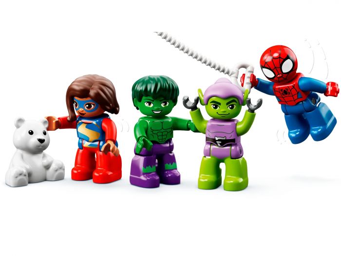 Конструктор LEGO DUPLO Super Heroes Людина-Павук і друзі: Пригоди на ярмарку