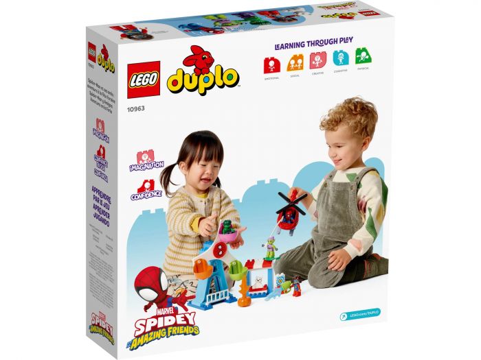 Конструктор LEGO DUPLO Super Heroes Людина-Павук і друзі: Пригоди на ярмарку