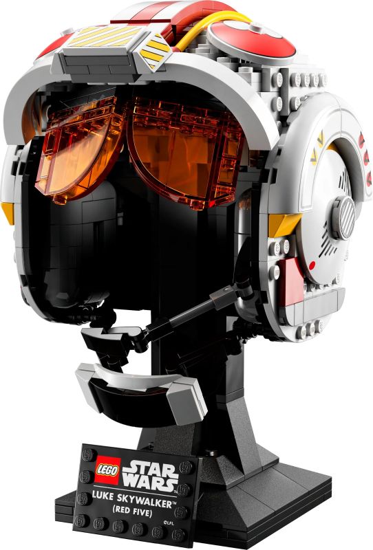 Конструктор LEGO Star Wars Шолом Люка Скайвокера Червоний-5