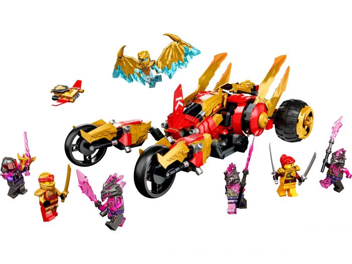 Конструктор LEGO Ninjago Рейдер Золотого дракона Кая