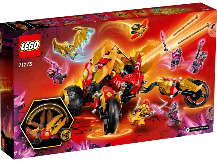 Конструктор LEGO Ninjago Рейдер Золотого дракона Кая